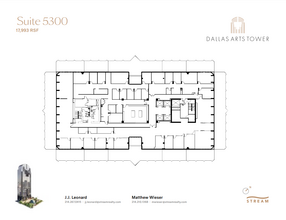 2200 Ross Ave, Dallas, TX for lease Floor Plan- Image 1 of 1