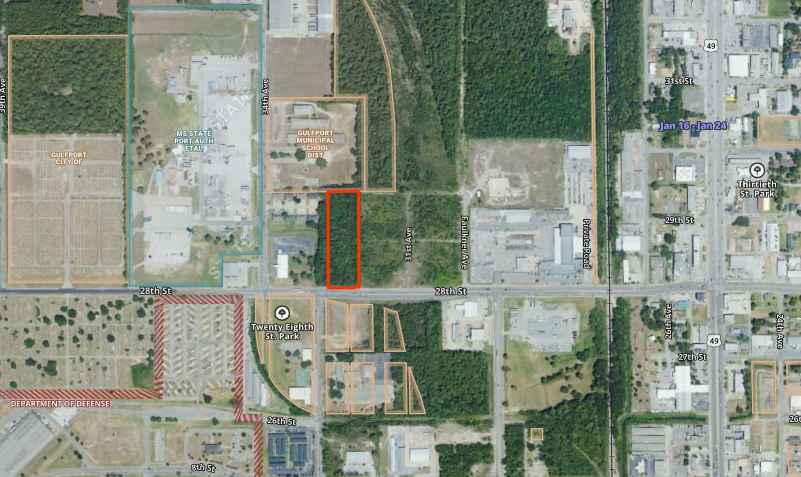 Land in Gulfport, MS for sale Building Photo- Image 1 of 7