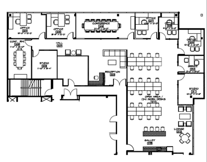 22120 Clarendon St, Woodland Hills, CA for lease Floor Plan- Image 1 of 1