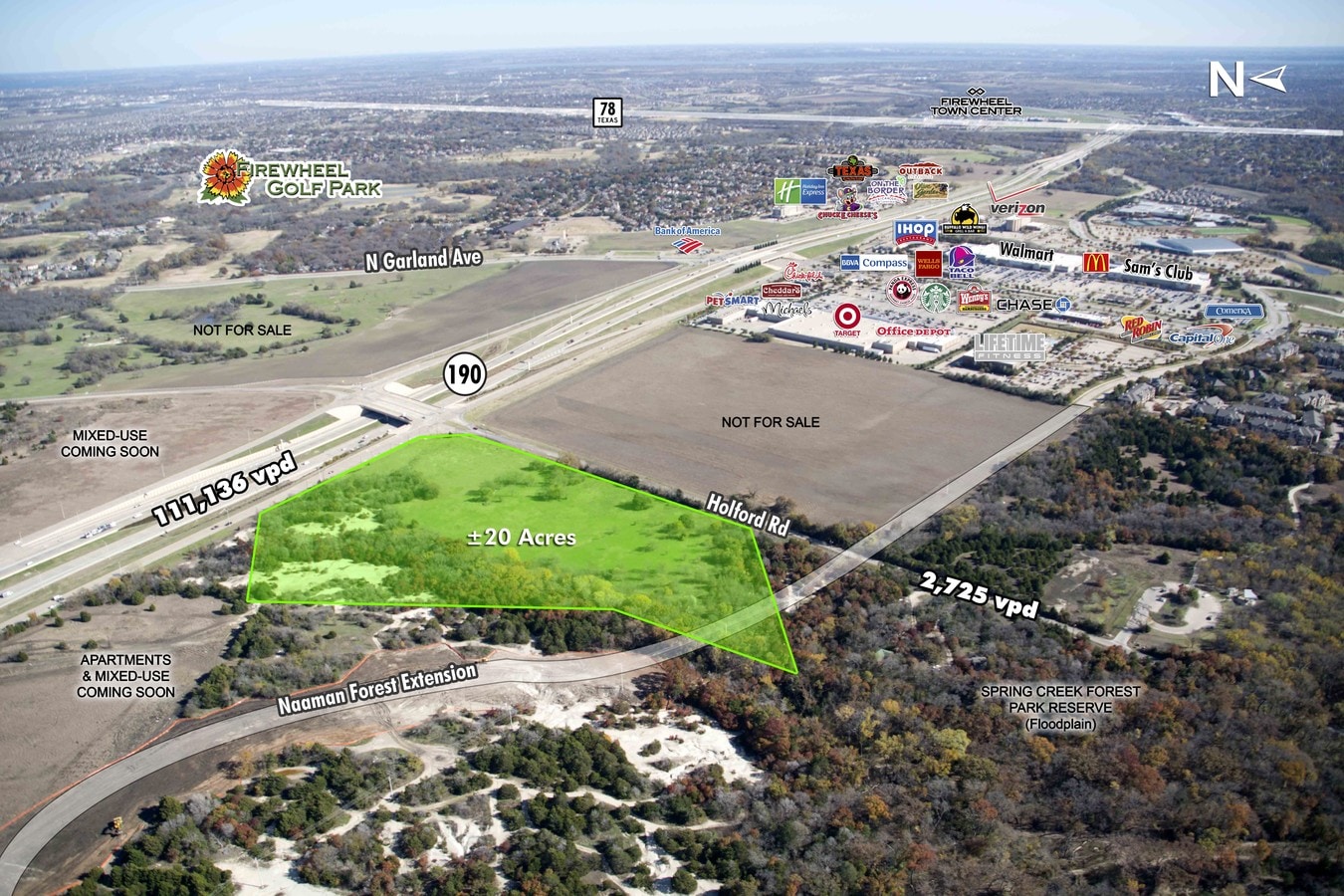 TX 190 & Holford Rd, Garland, TX 75044