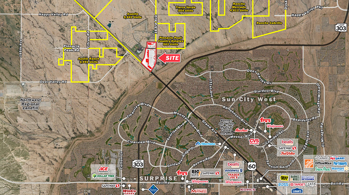 Nwc Grand Ave & 163rd Ave, Surprise, Az, 85387 - Commercial Land For 