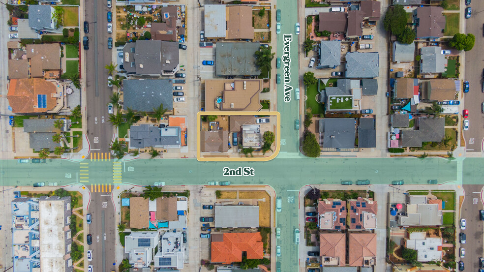 204 Evergreen Ave, Imperial Beach, CA for sale - Aerial - Image 3 of 22