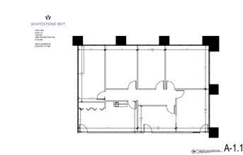 2600 S Gessner Rd, Houston, TX for lease Floor Plan- Image 1 of 1