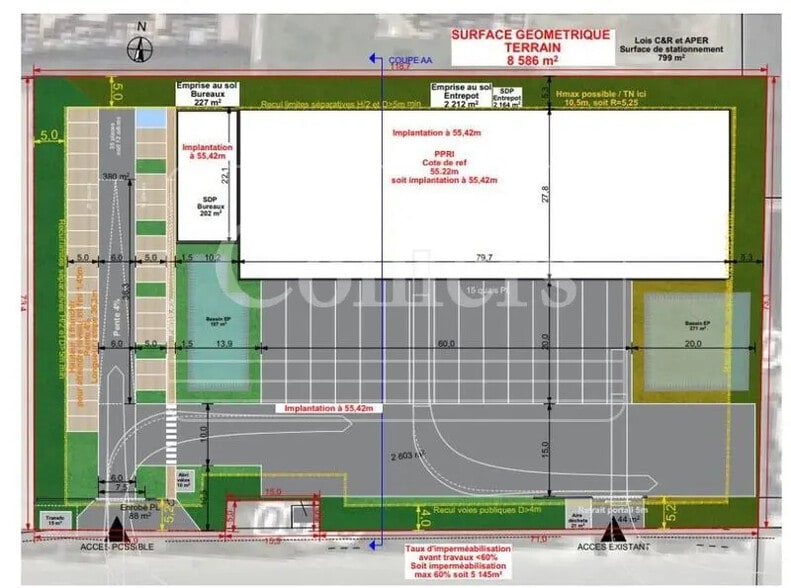 Office in Cabannes for lease - Floor Plan - Image 3 of 3