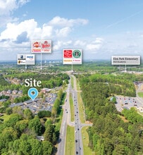 17228 Lancaster Hwy, Charlotte, NC - AERIAL  map view