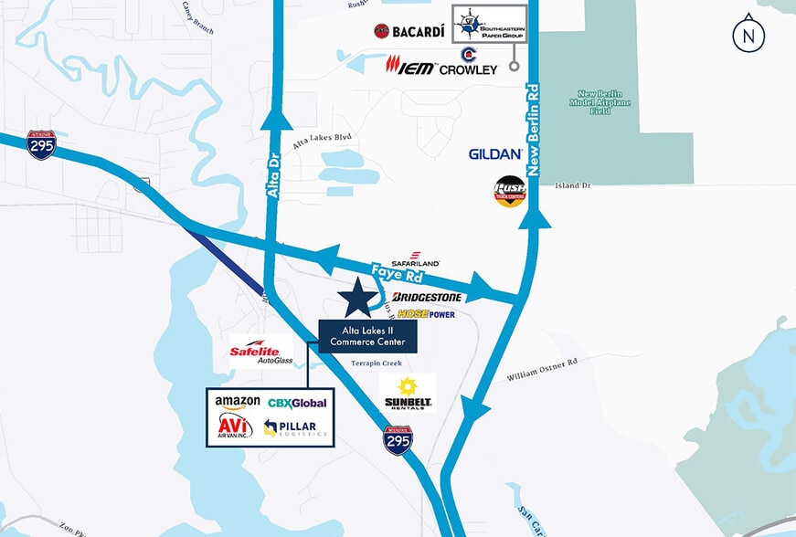 11096 Cabot Commerce Cir, Jacksonville, FL for lease - Building Photo - Image 2 of 3