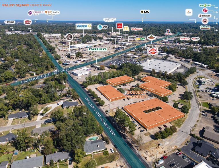 3800 Paluxy Dr, Tyler, TX for lease - Building Photo - Image 2 of 8