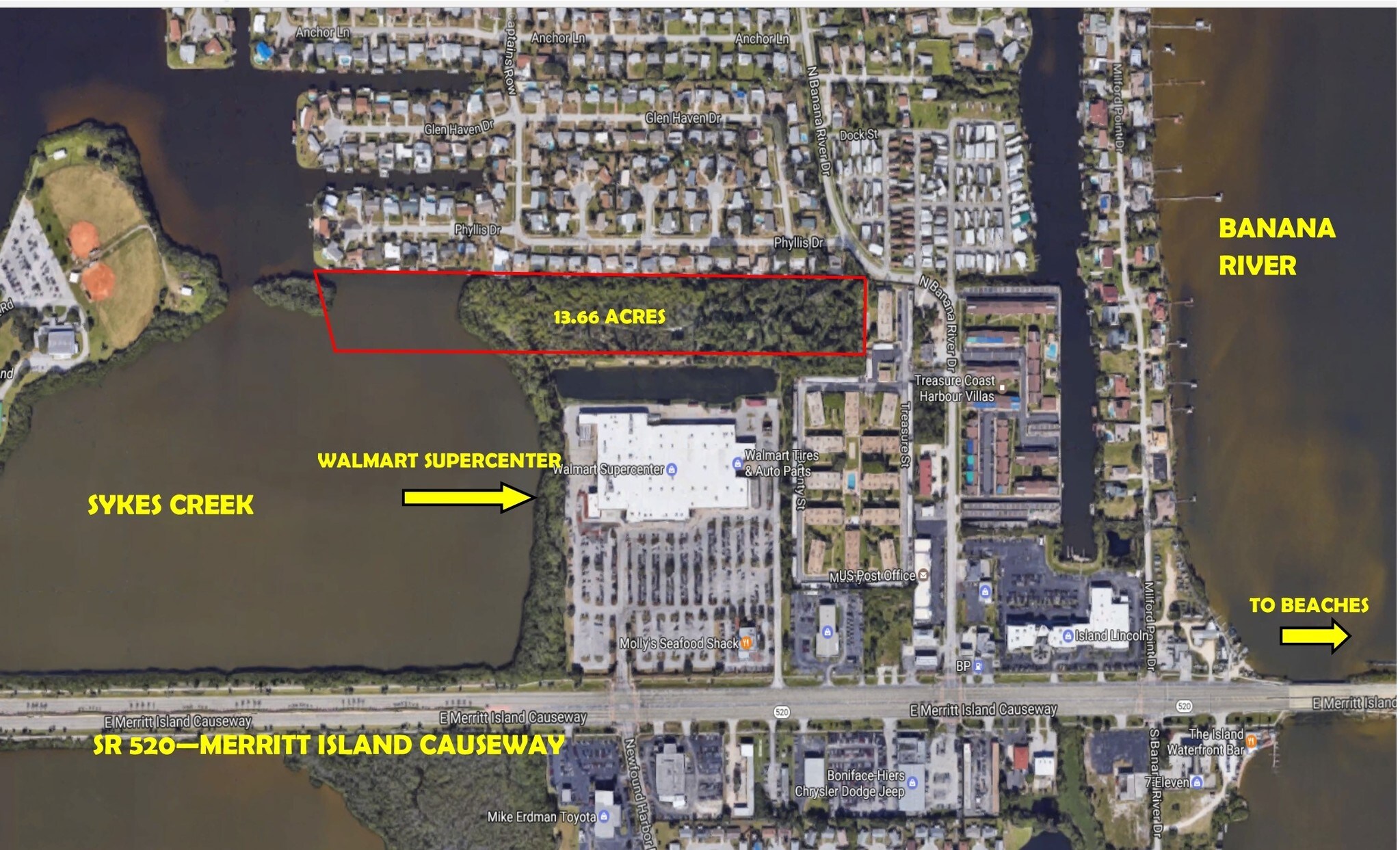 S Banana River Dr, Merritt Island, FL for sale Building Photo- Image 1 of 1