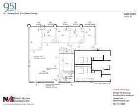 951 Yamato Rd, Boca Raton, FL for lease Floor Plan- Image 2 of 2