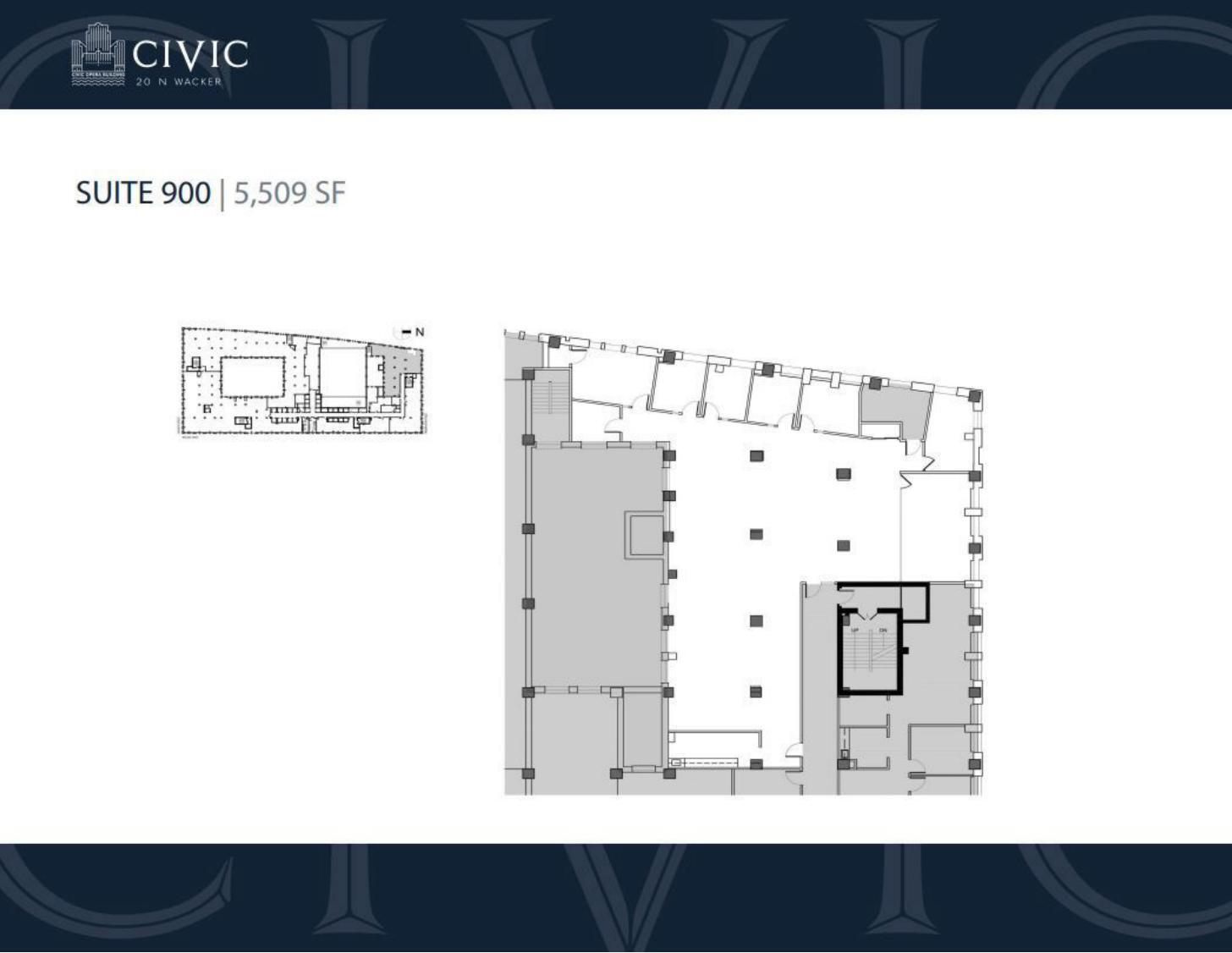 20 N Wacker Dr, Chicago, IL for lease Floor Plan- Image 1 of 1