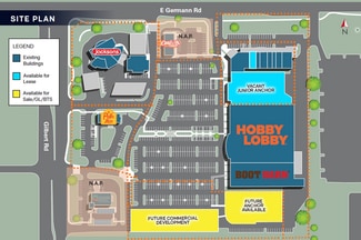 More details for 2750-2860 E Germann Rd, Chandler, AZ - Retail for Lease