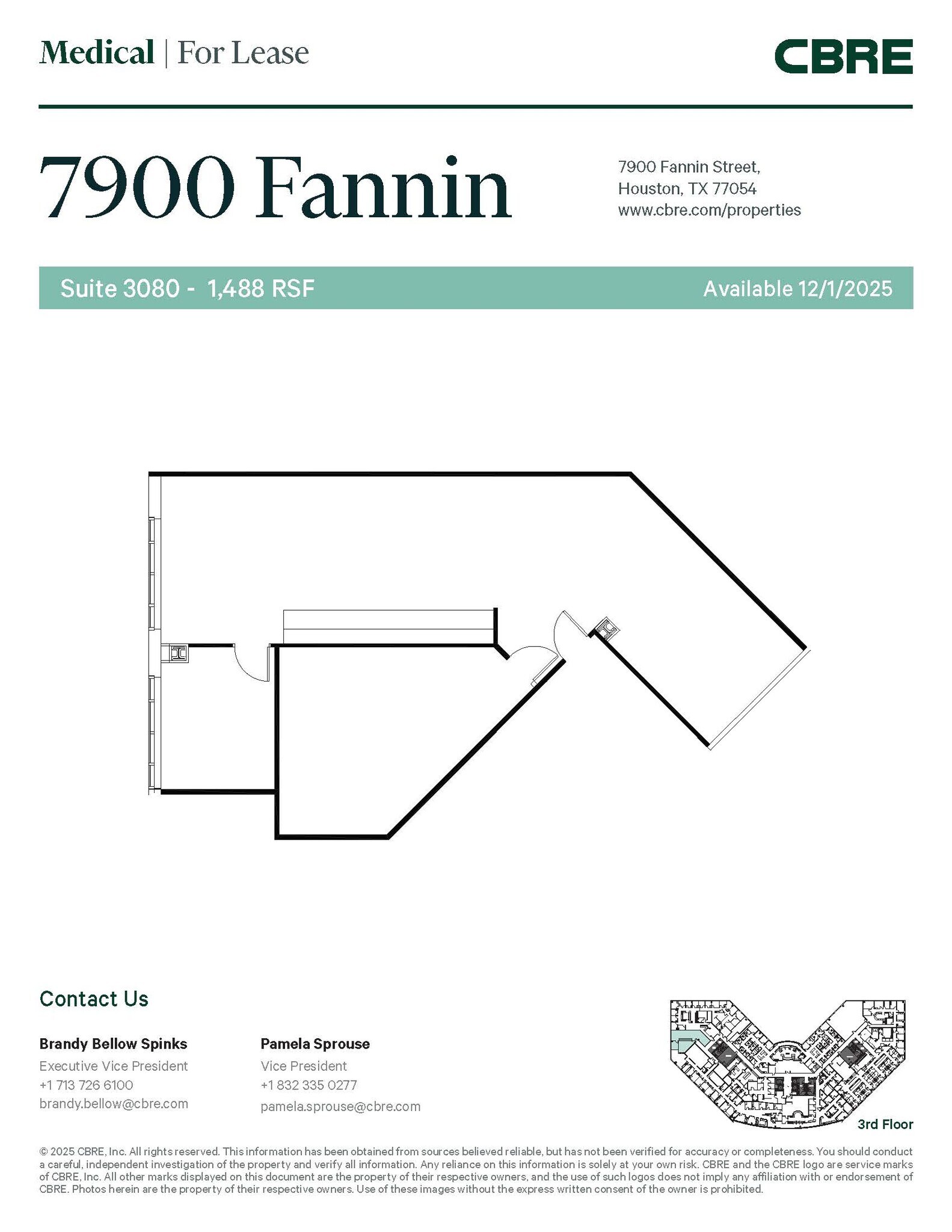 7900 Fannin St, Houston, TX for lease Interior Photo- Image 1 of 1