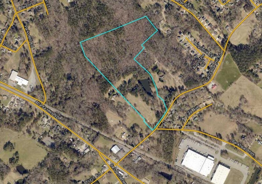 0 CarlCedar Hill, Winder, GA 30680 43.97 Acre CarlCedar Hill Rd