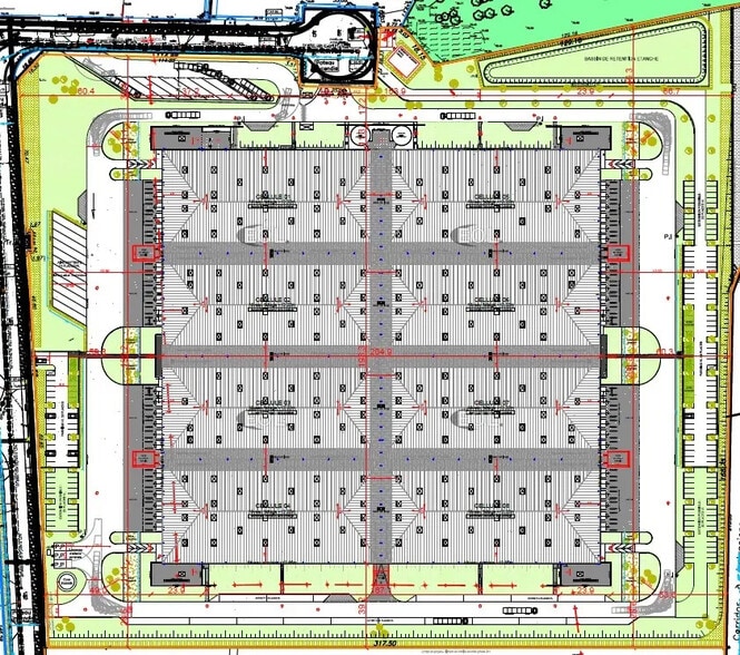 Industrial in Saint-Léger-de-Linières for lease - Site Plan - Image 3 of 4