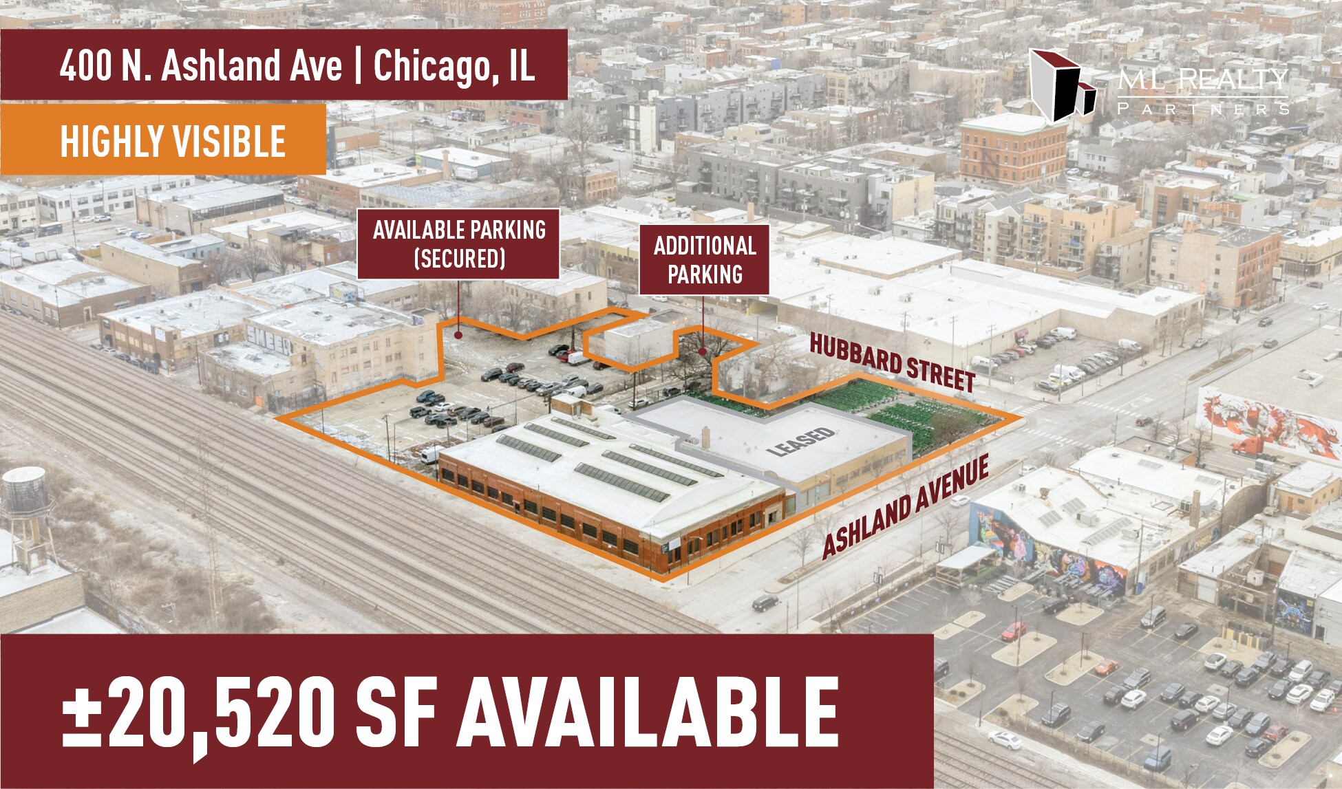 400 N Ashland Ave, Chicago, IL for lease Interior Photo- Image 1 of 6