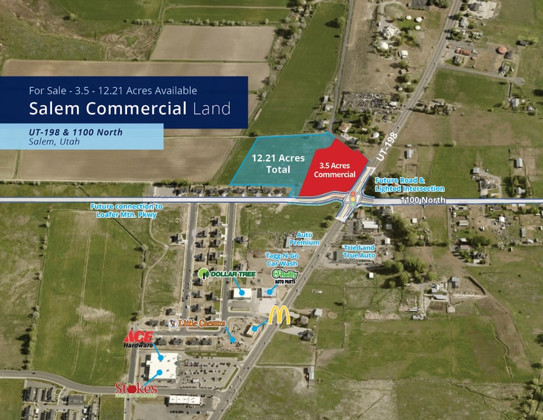 State Road, Salem, UT for sale - Aerial - Image 1 of 2