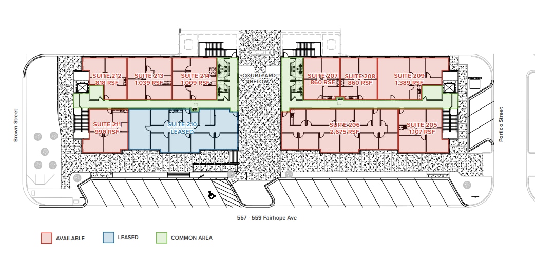 557 Fairhope Ave, Fairhope, AL for lease Floor Plan- Image 1 of 1