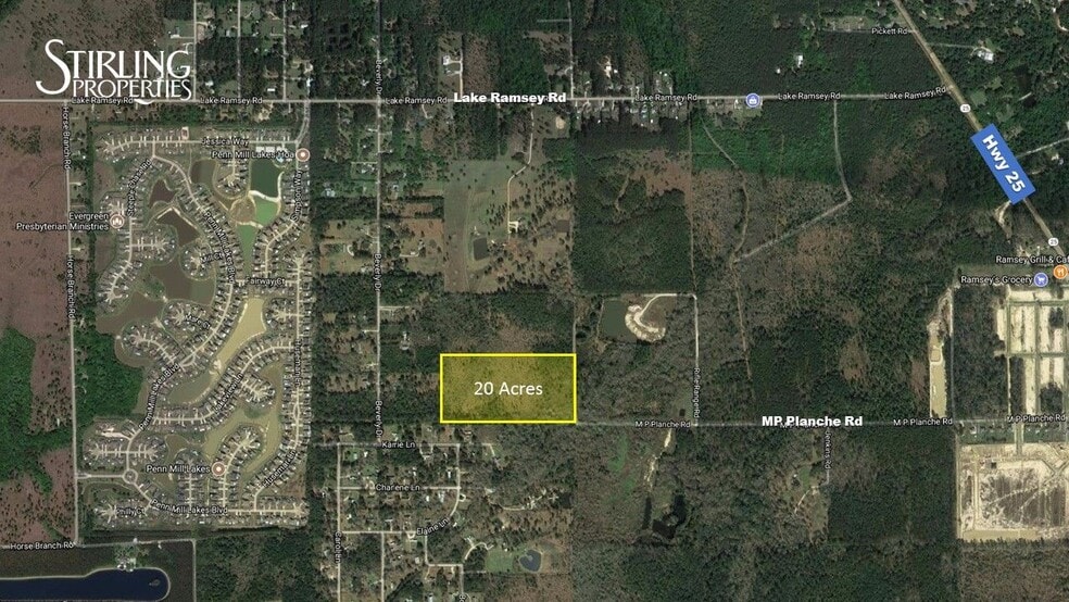 20 Acres - MP Planche Rd, Covington, LA for sale - Primary Photo - Image 1 of 1