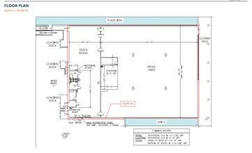 1303-1339 5th Ave, Garner, NC for lease Floor Plan- Image 1 of 1