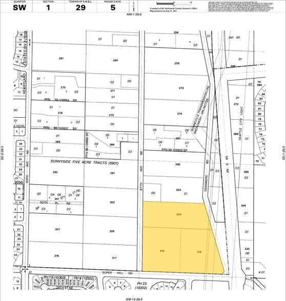 8833 Soper Hill Rd, Marysville, WA for sale - Plat Map - Image 2 of 4