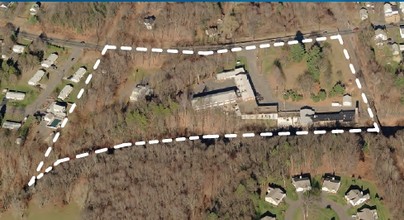 504 Hazard Ave, Enfield, CT - aerial  map view