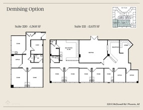 320 E McDowell Rd, Phoenix, AZ for lease Floor Plan- Image 2 of 2