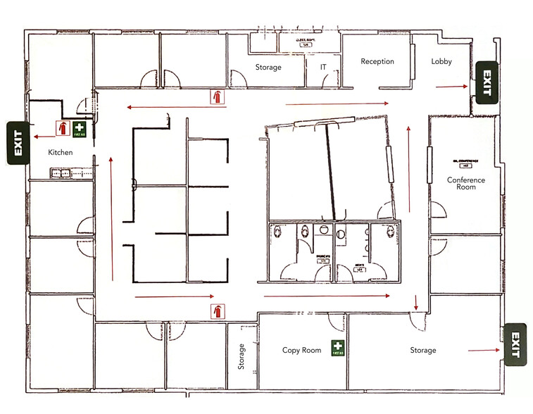 36917 Cook St, Palm Desert, CA for lease - Floor Plan - Image 2 of 4