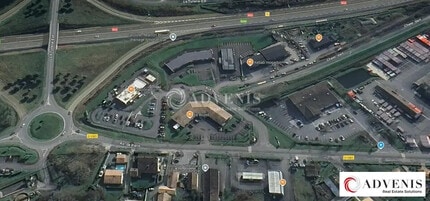 Cavignac - AERIAL map view