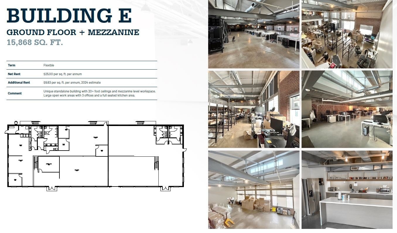 629 Eastern Ave, Toronto, ON for lease Floor Plan- Image 1 of 1