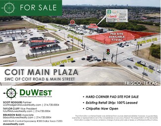 More details for Coit Rd & Main St, Frisco, TX - Land for Sale