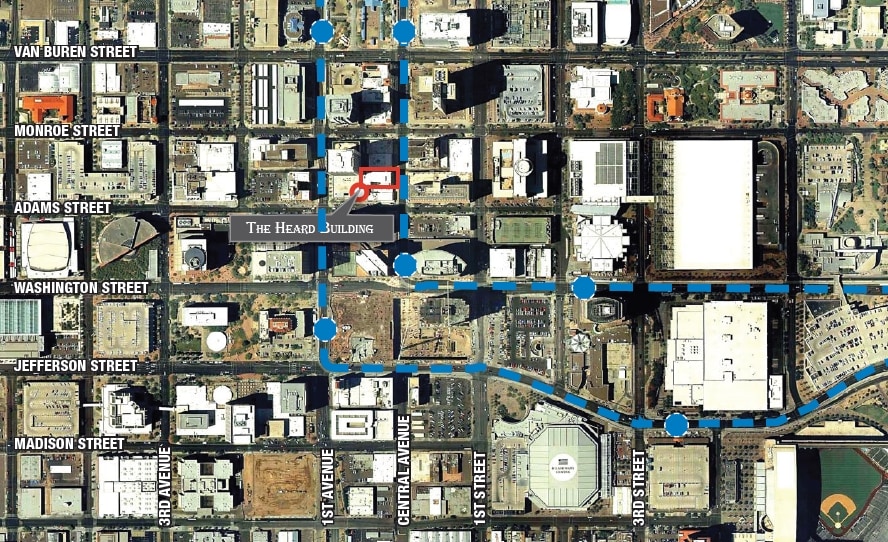 112 N Central Ave, Phoenix, AZ for lease - Building Photo - Image 2 of 129