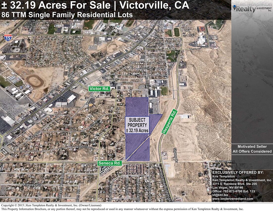 Seneca Rd & Hesperia Rd, Victorville, CA for sale Building Photo- Image 1 of 1