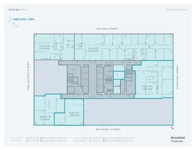 1221 McKinney St, Houston, TX for lease Floor Plan- Image 1 of 1