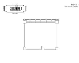 PENN 1, New York, NY for lease Floor Plan- Image 2 of 2