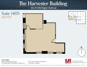 180 N Michigan Ave, Chicago, IL for lease Floor Plan- Image 1 of 1