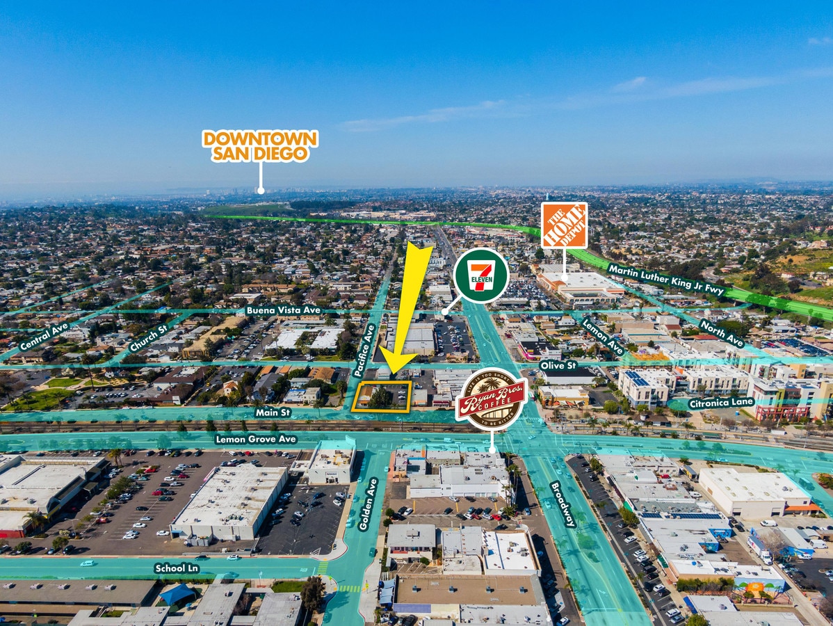 3308 Main St, Lemon Grove, CA, 91945 Retail Space For Lease