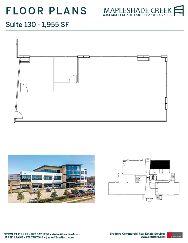 4351 Mapleshade Ln, Plano, TX for lease Floor Plan- Image 1 of 1