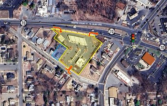 104 Route 70, Lakehurst, NJ - Aerial  map view