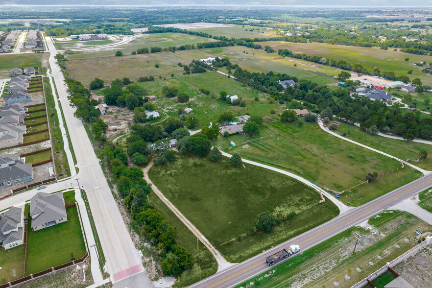 Corner of Milrany Ln and Eaglestone Trl ln, Melissa, TX for sale - Aerial - Image 2 of 5