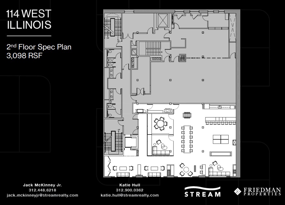 114 W Illinois St, Chicago, IL for lease Floor Plan- Image 1 of 5