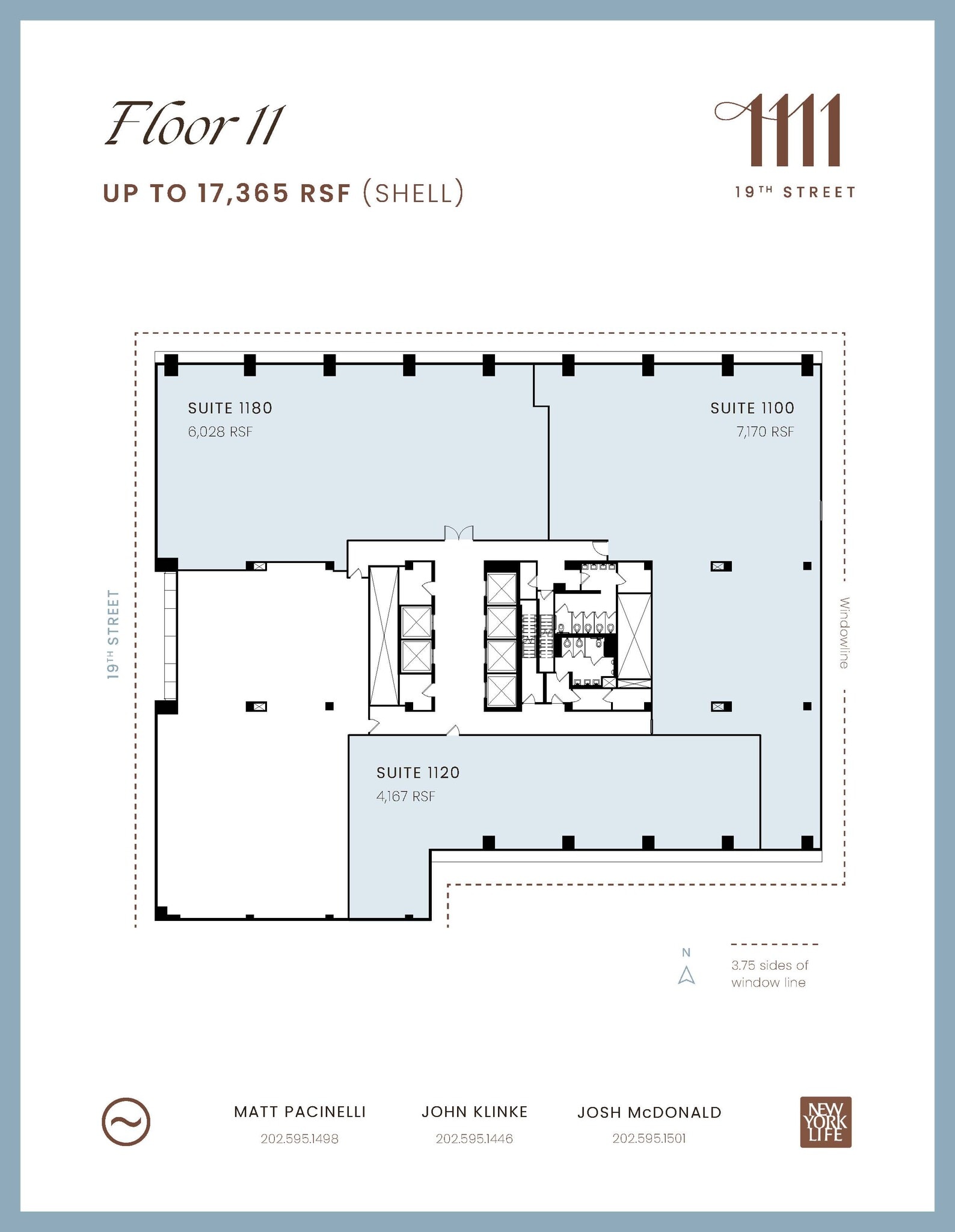 1111 19th St NW, Washington, DC for lease Floor Plan- Image 1 of 1