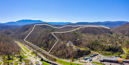 4300 Parkway, Pigeon Forge, TN - aerial  map view - Image1