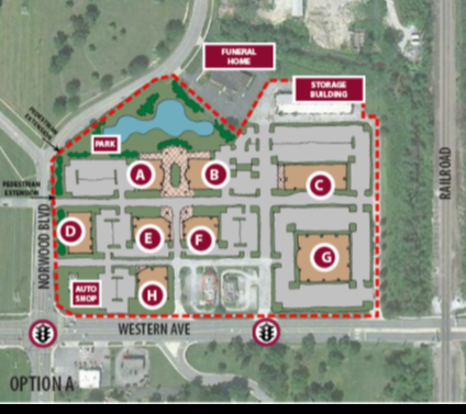 2540 Western Ave, Park Forest, IL for sale - Site Plan - Image 3 of 3