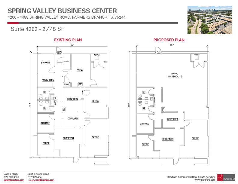 4440-4460 Spring Valley Rd, Dallas, TX for lease Floor Plan- Image 1 of 1