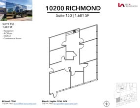 10200 Richmond Ave, Houston, TX for lease Floor Plan- Image 1 of 2