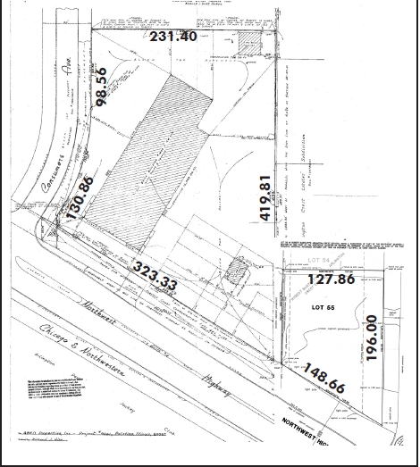 1400 E Northwest Hwy, Palatine, IL for sale - Site Plan - Image 3 of 3