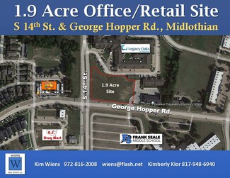 More details for S 14th St., Midlothian, TX - Land for Sale