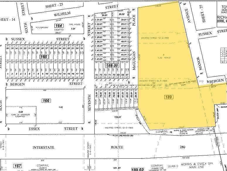 505 Manor Ave, Harrison, NJ for lease - Plat Map - Image 2 of 2