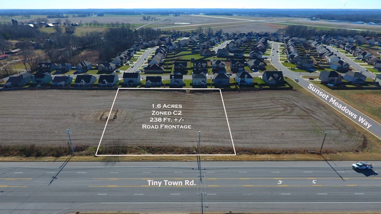 2 Tiny Town Rd, Clarksville, TN for sale Aerial- Image 1 of 1