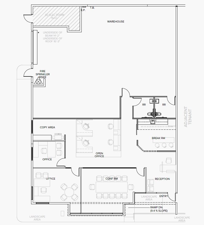 2431-2433 Impala Dr, Carlsbad, CA for lease Floor Plan- Image 1 of 1